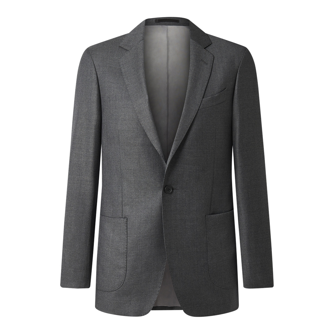 Charcoal Wool Suit Jacket - Kilgour Savile Row - Modalova