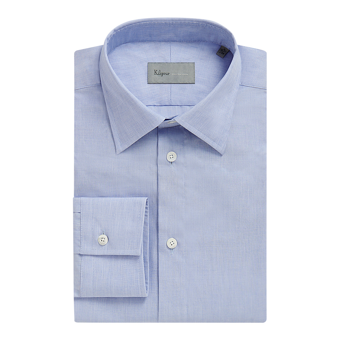 Sky Blue Cotton Shirt