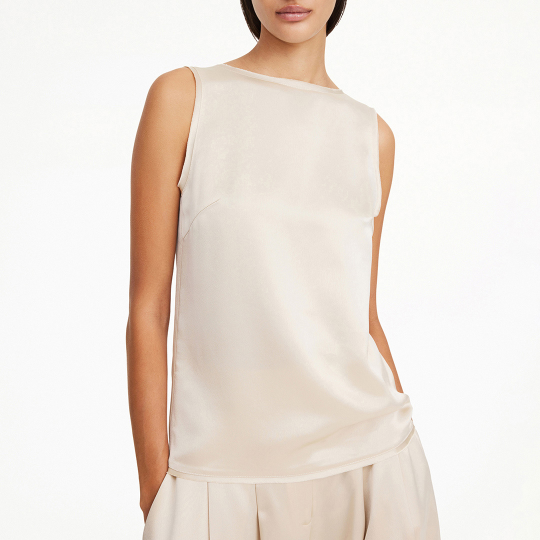 Pearl Aubri Boat Neck Top