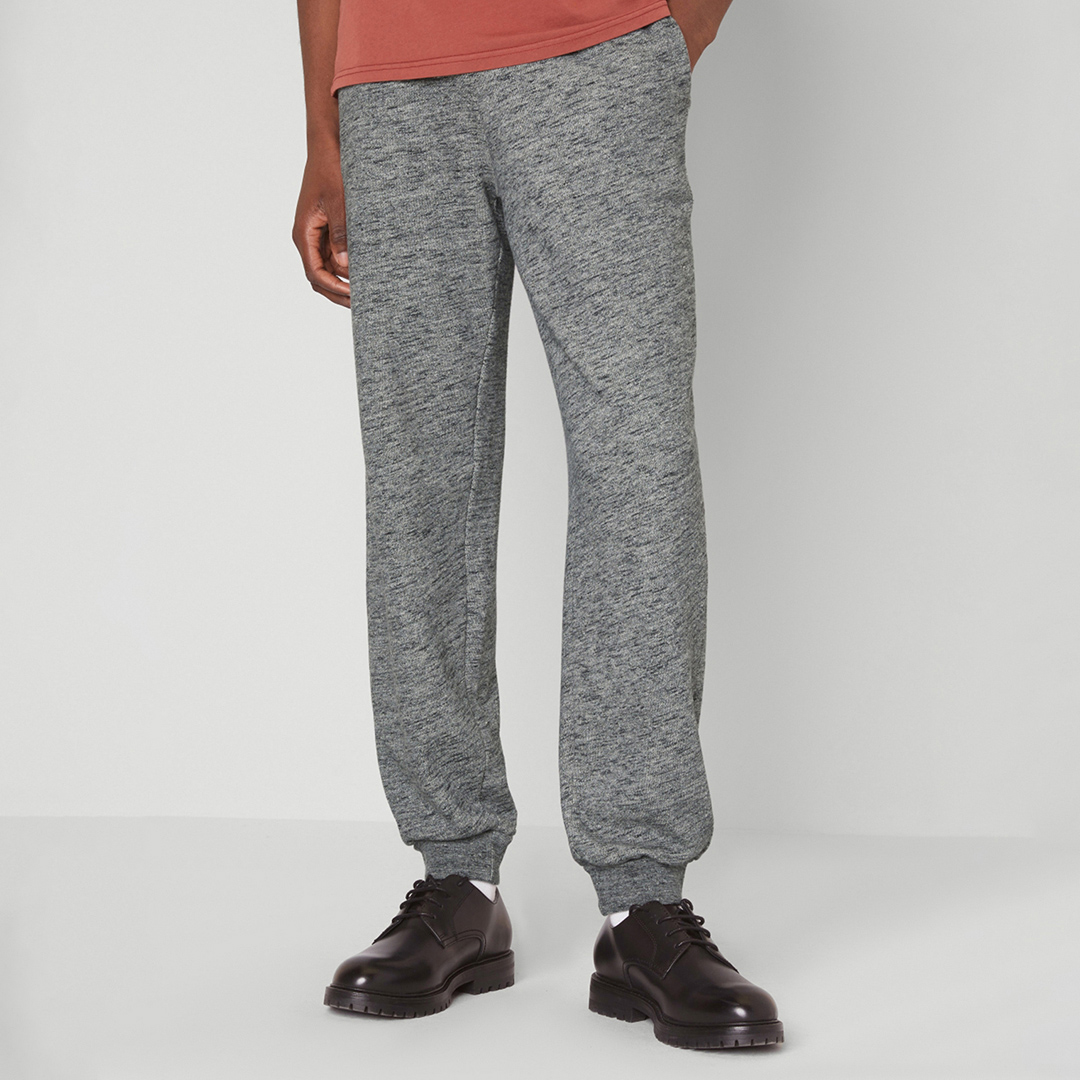 Ultimate Comfort: Grey Marl Loose Fit Cotton Joggers Review