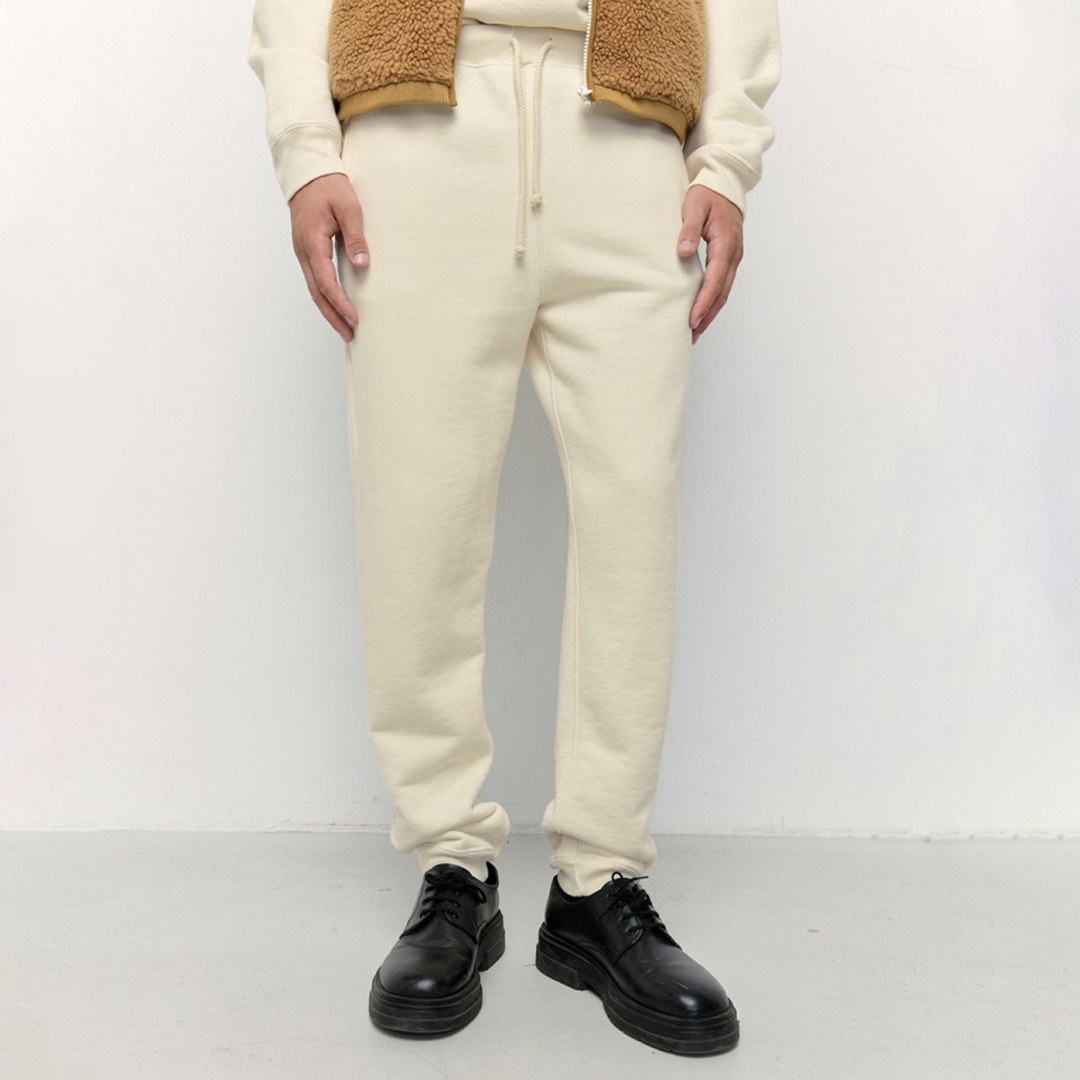 Ecru Slim Fit Joggers