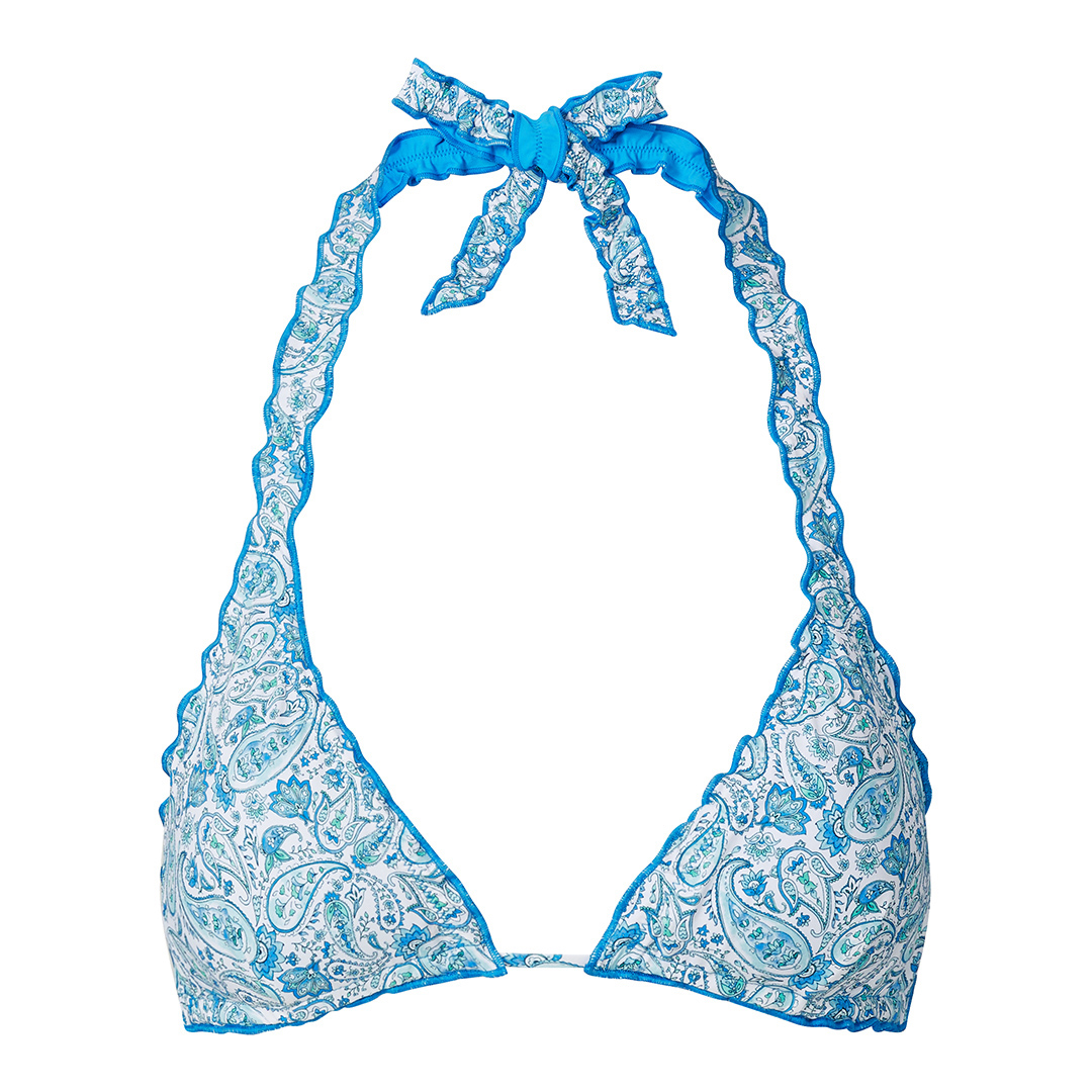 Camps Bay Beach Reversible Ruffle Triangle Top - Heidi Klein - Modalova