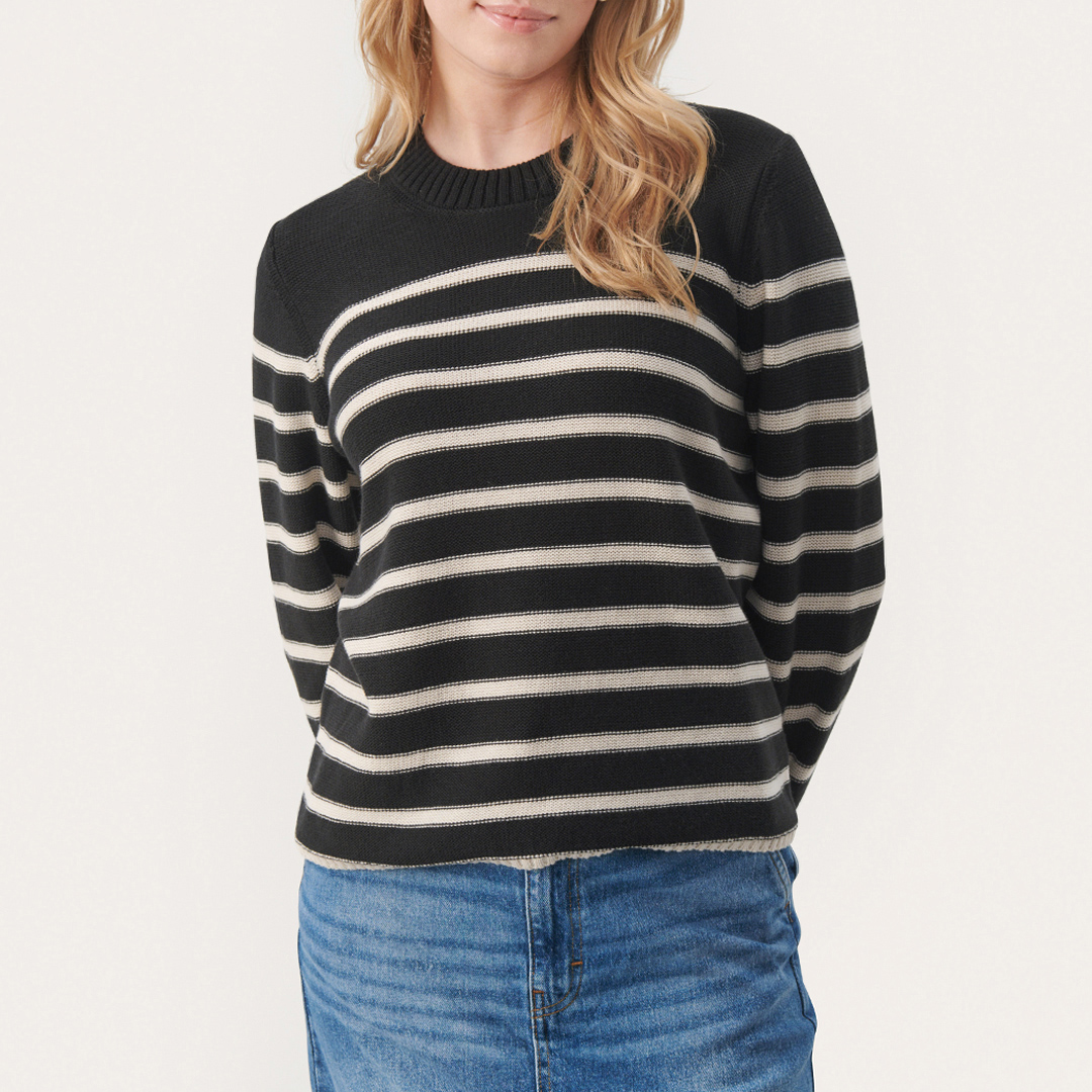 Black Stripe Carolyn Jumper