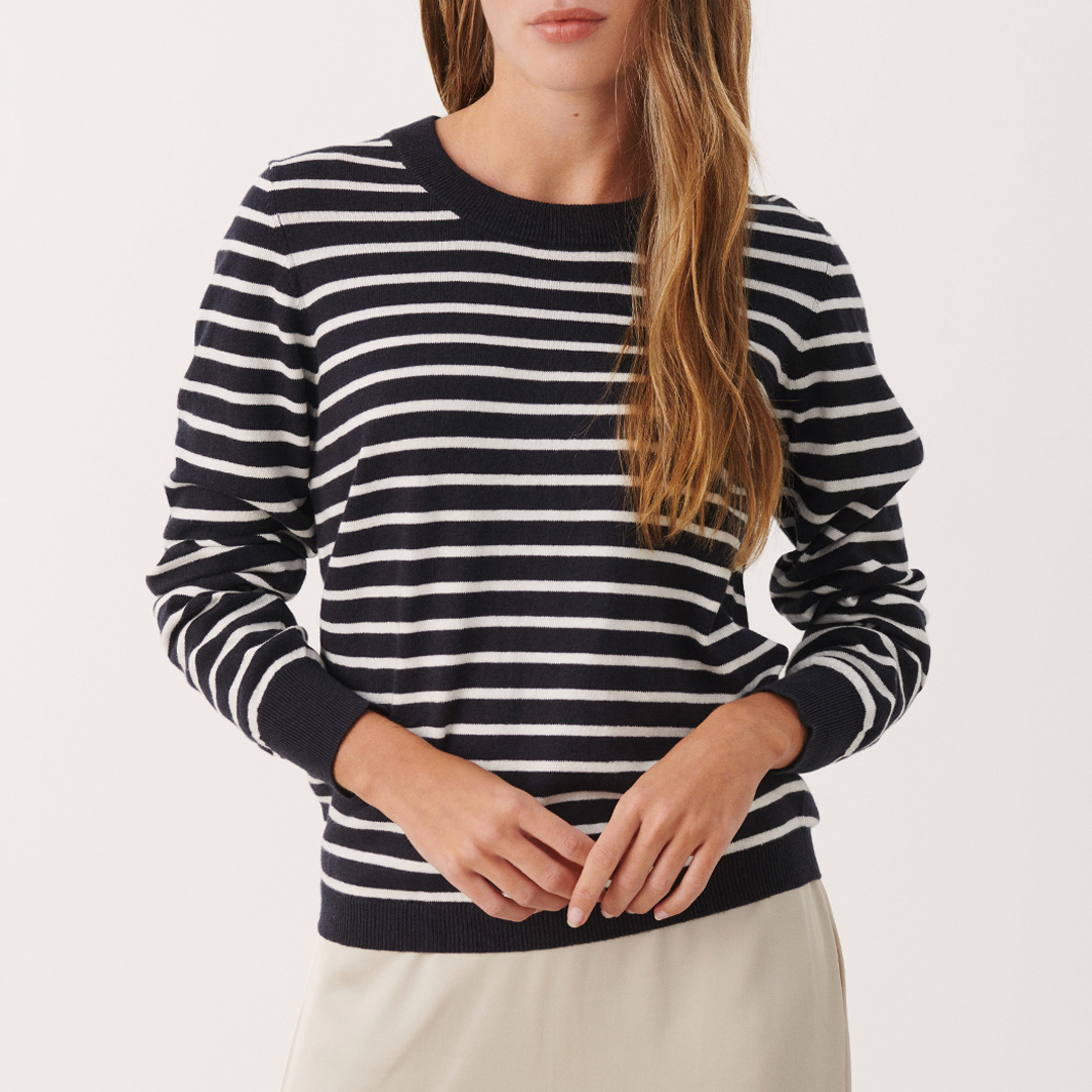Stripe Cashmere Blend Jumper tie - Part Two - Modalova