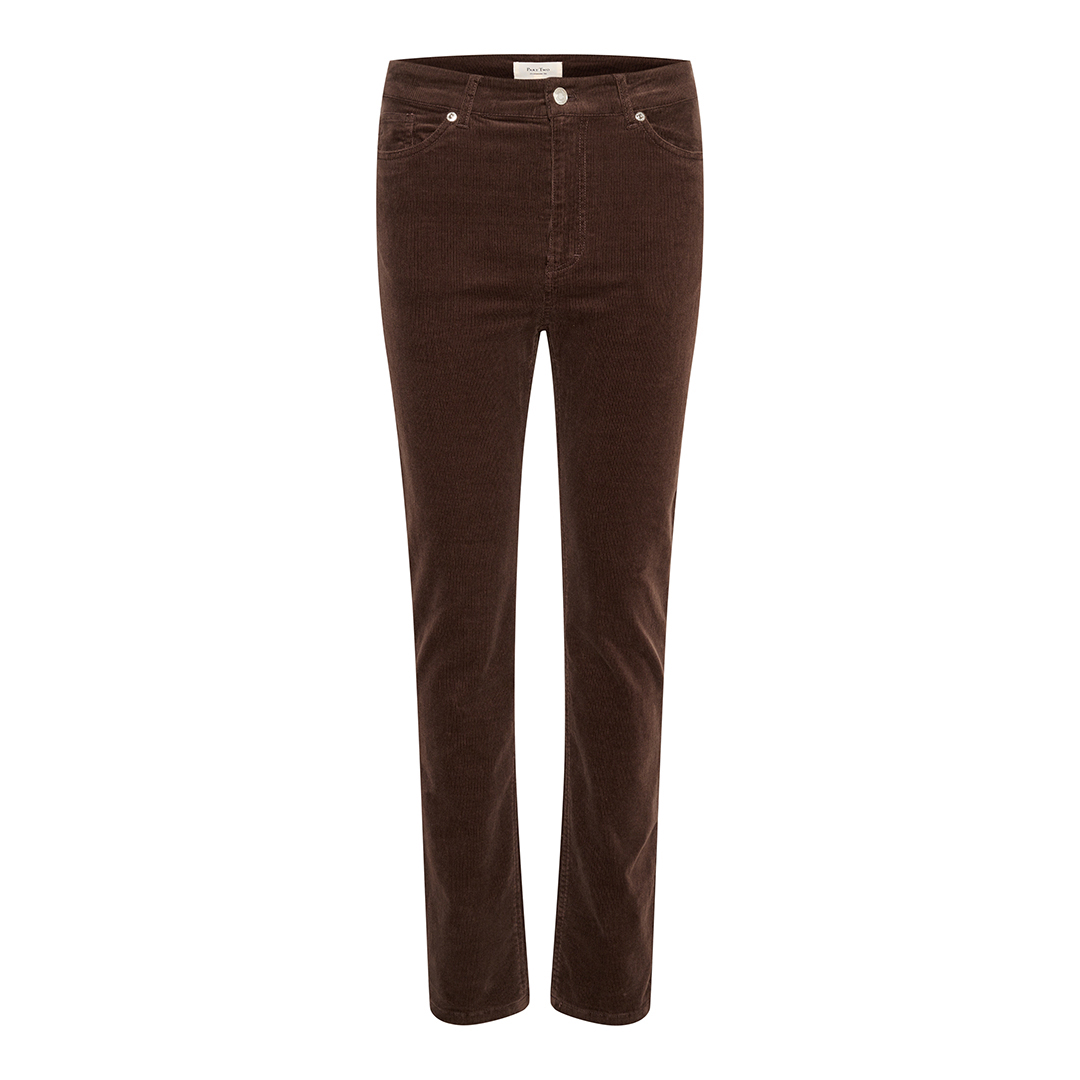 Brown Casual Pants