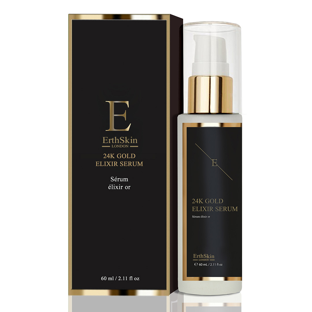 Erth Skin London     Anti-Wrinkle Elixir Serum 24K Gold 60Ml , BrandAlley