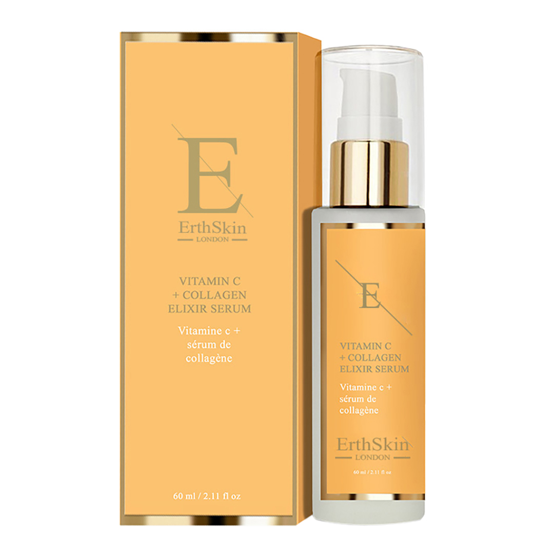 Erth Skin London     Vitamin C + Collagen Elixir Serum 60Ml in Size 60ml, BrandAlley