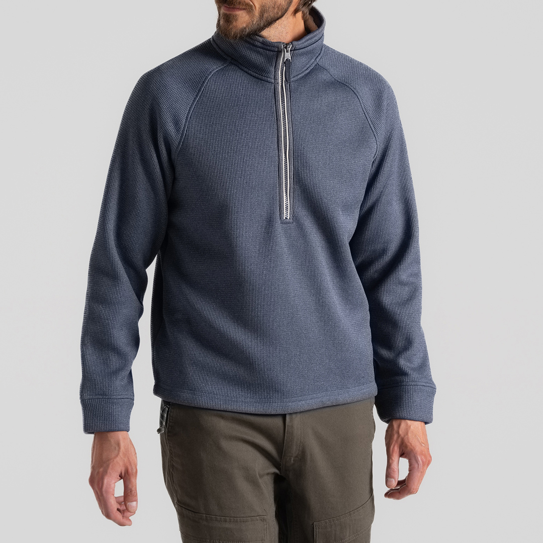 Navy Belton Half Zip Fleece - Craghoppers - Modalova