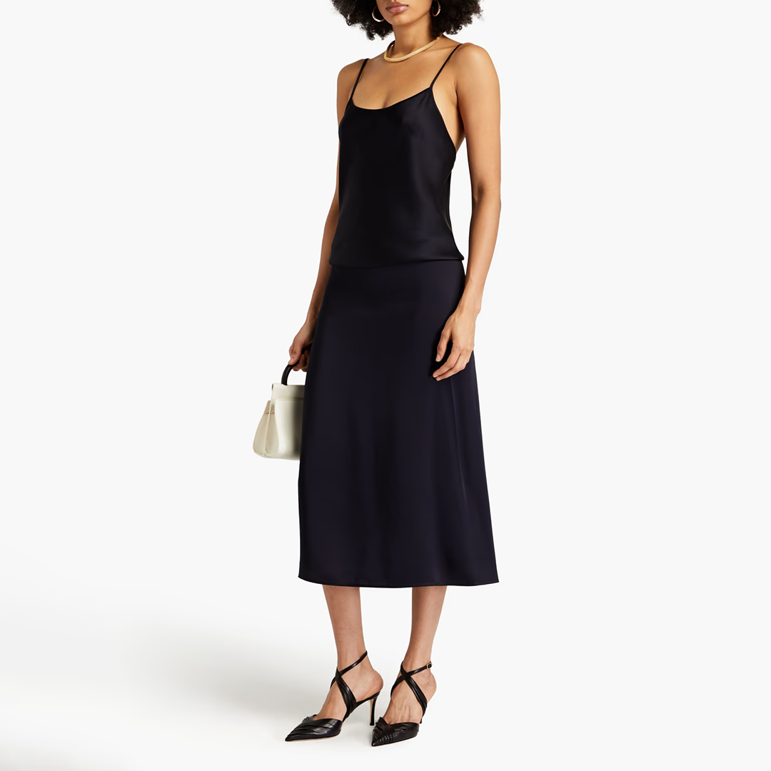 Bias Cut Cami Skirt