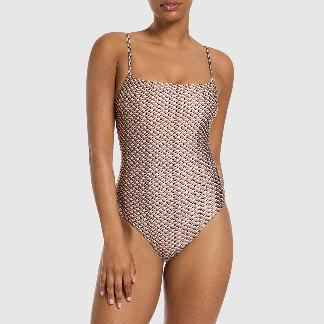 Multi Infinity Minimal Tank One Piece Swimsuit - Jets - Modalova