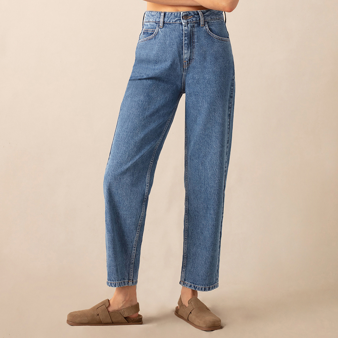 Blue Straight Jeans