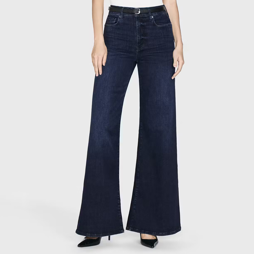 Indigo Le Palazzo Flare Jean - Frame - Modalova