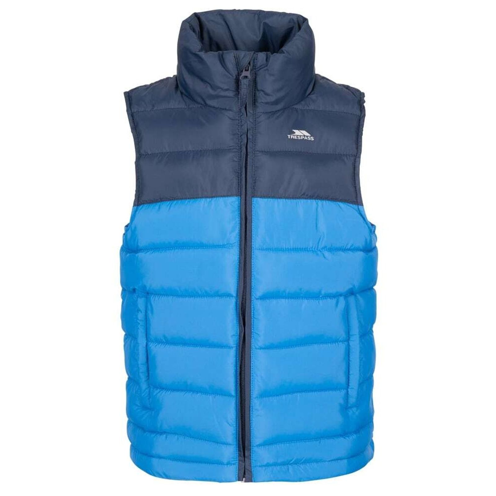 Trespass Boys  Gilet Oskar Polyester Navy in Size 5/6 Years, BrandAlley