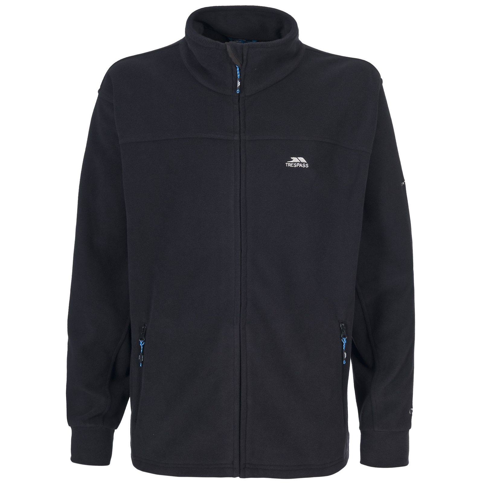 Trespass Men's   Black Fleece Jacket Bernal Polyester in Size XL, BrandAlley