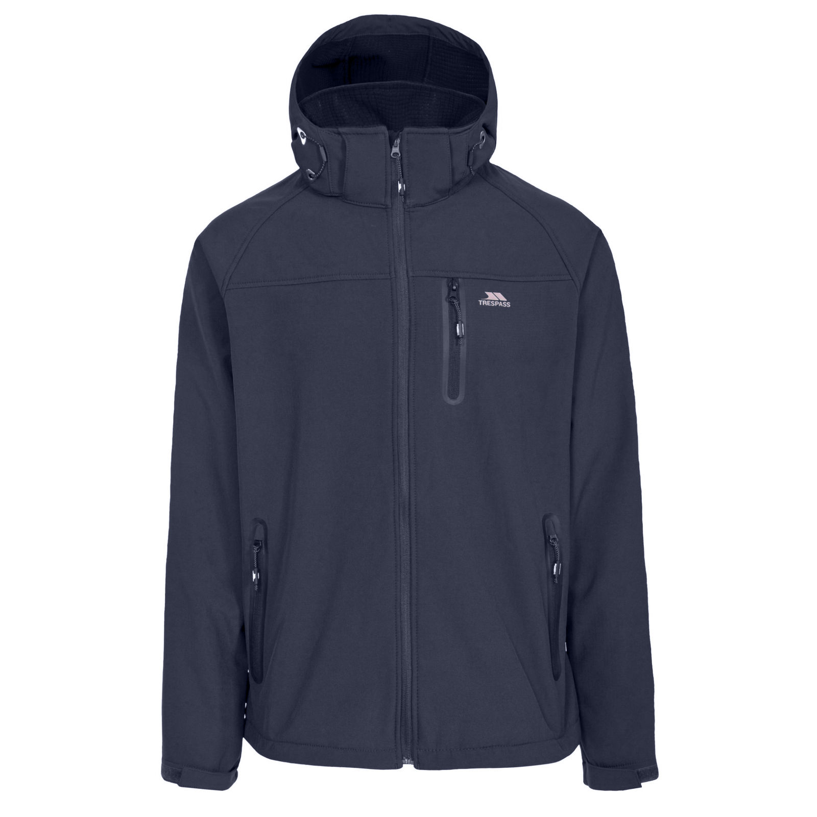 Trespass Men's   Navy Soft Shell Jacket Accelerator Ii Polyester in Size XL, BrandAlley