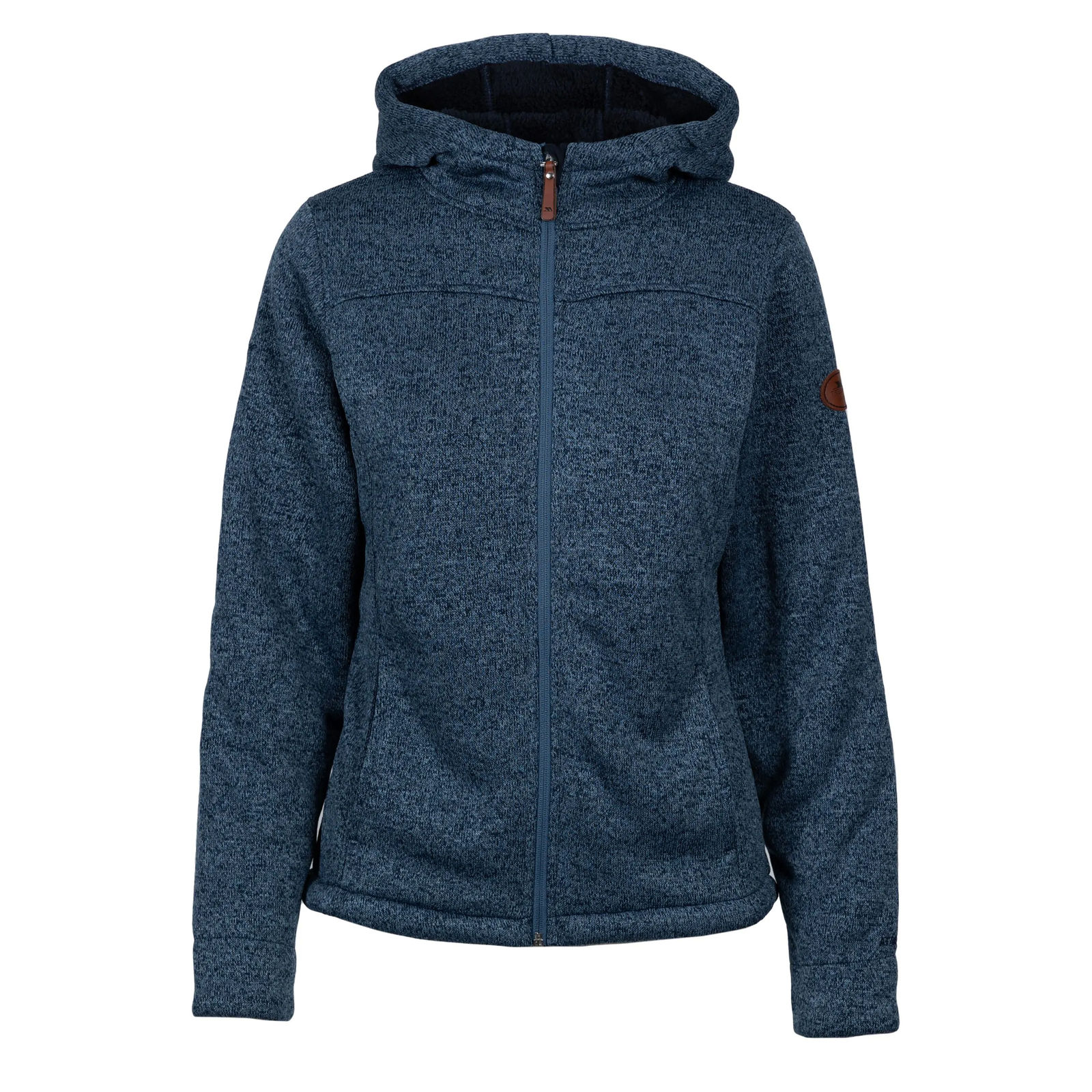 Full Zip Hoodie Teesta Polyester Navy