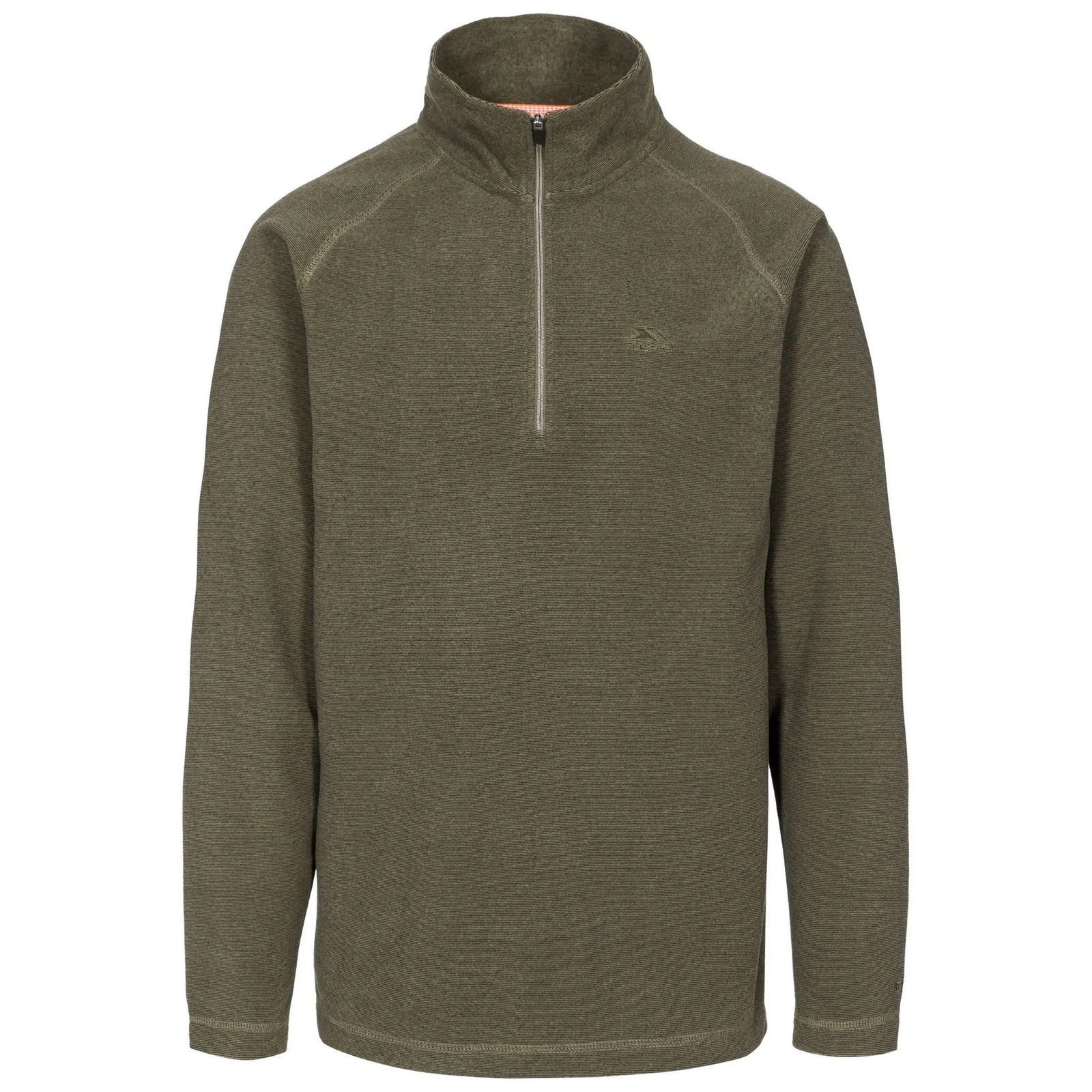 Trespass Men's   Green Fleece Top Keynote Polyester Moss in Size XS, BrandAlley