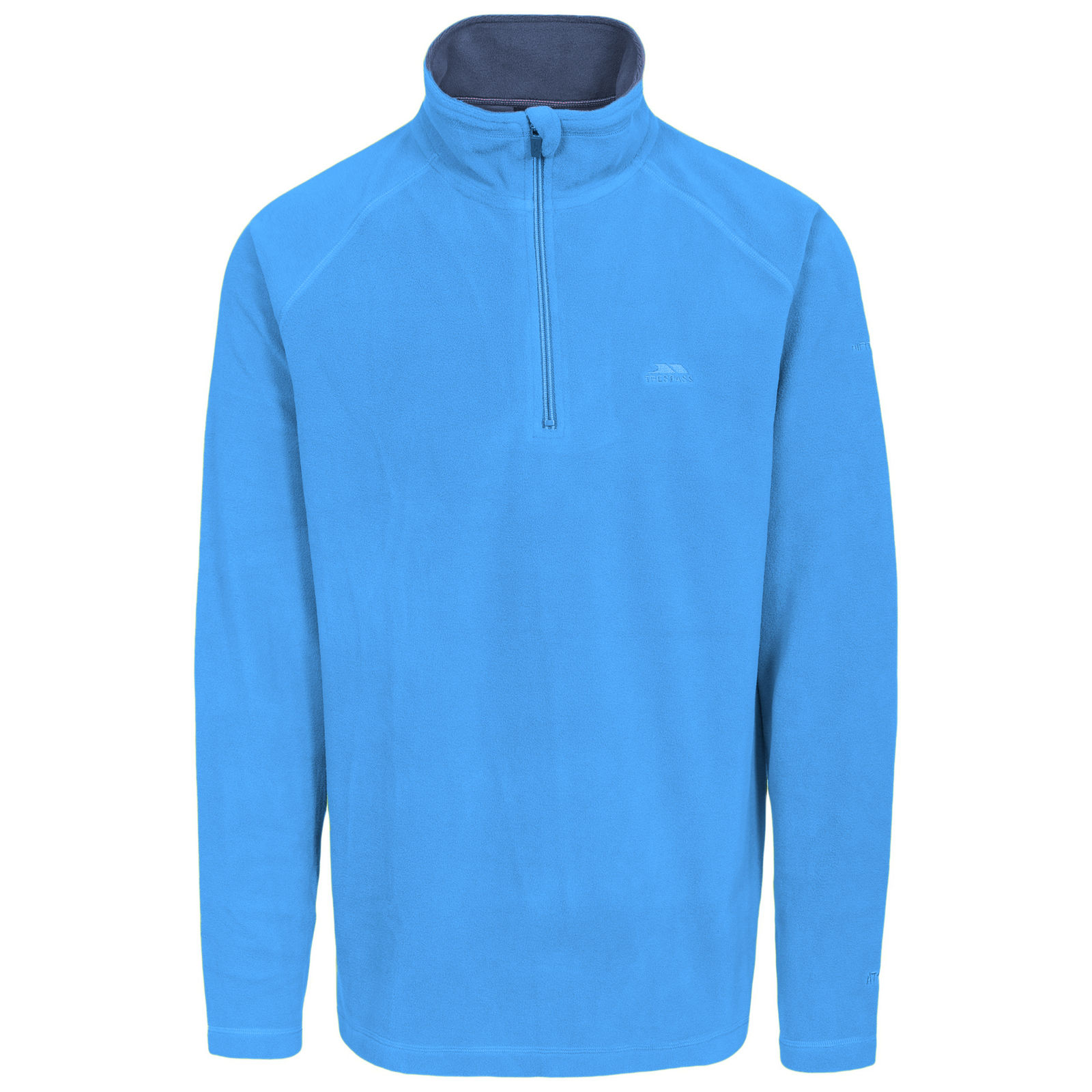 Trespass Men's   Blue Fleece Top Blackford Polyester Bright in Size M, BrandAlley