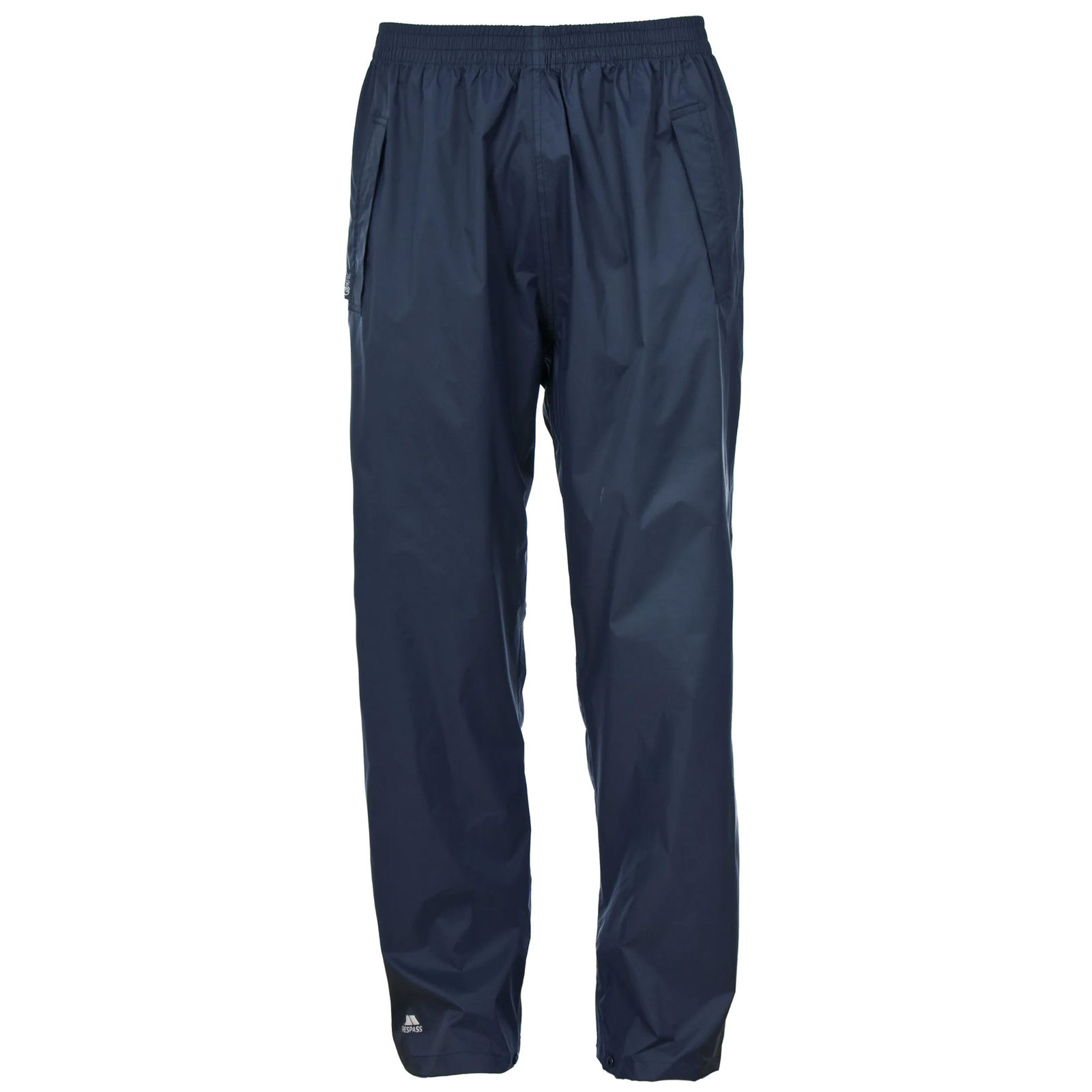 Trespass Men's   Navy Adults Qikpac Overtrousers/Bottoms Dark in Size XXS, BrandAlley