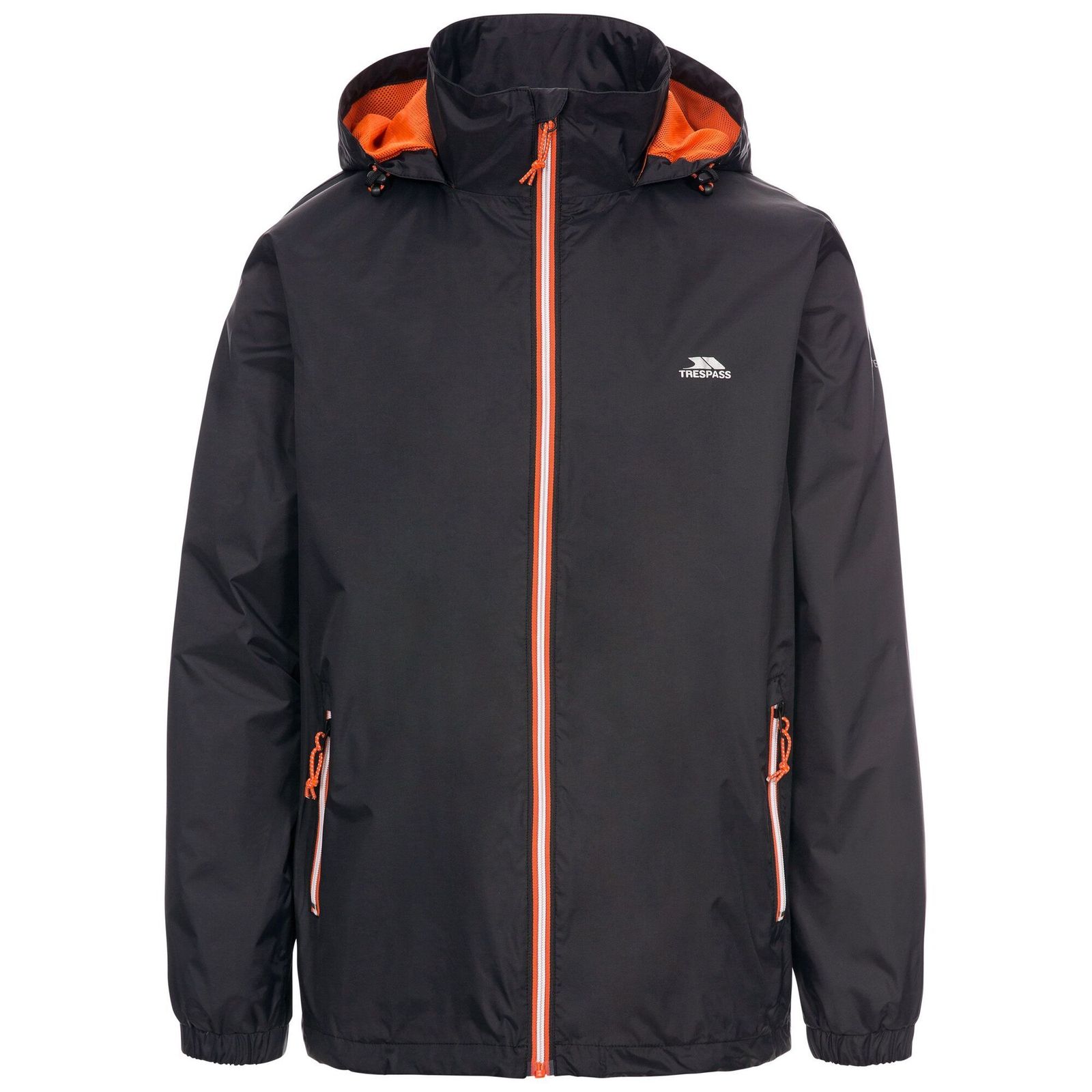 Trespass Men's  Waterproof Jacket Briar Polyester Black in Size XS, BrandAlley