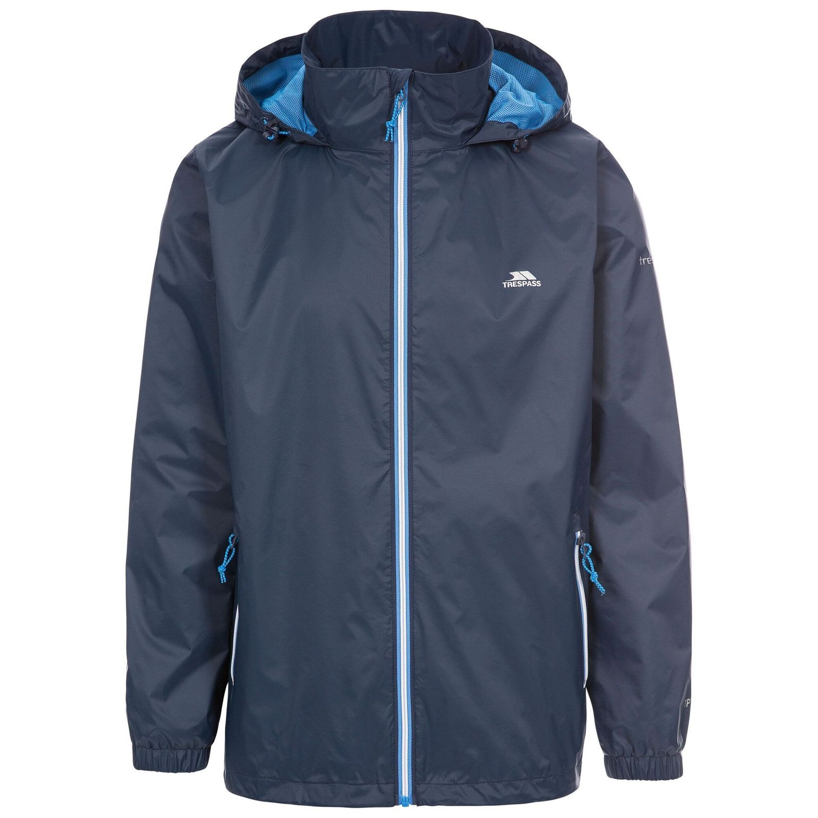 Trespass Men's  Waterproof Jacket Briar Polyester Navy in Size L, BrandAlley