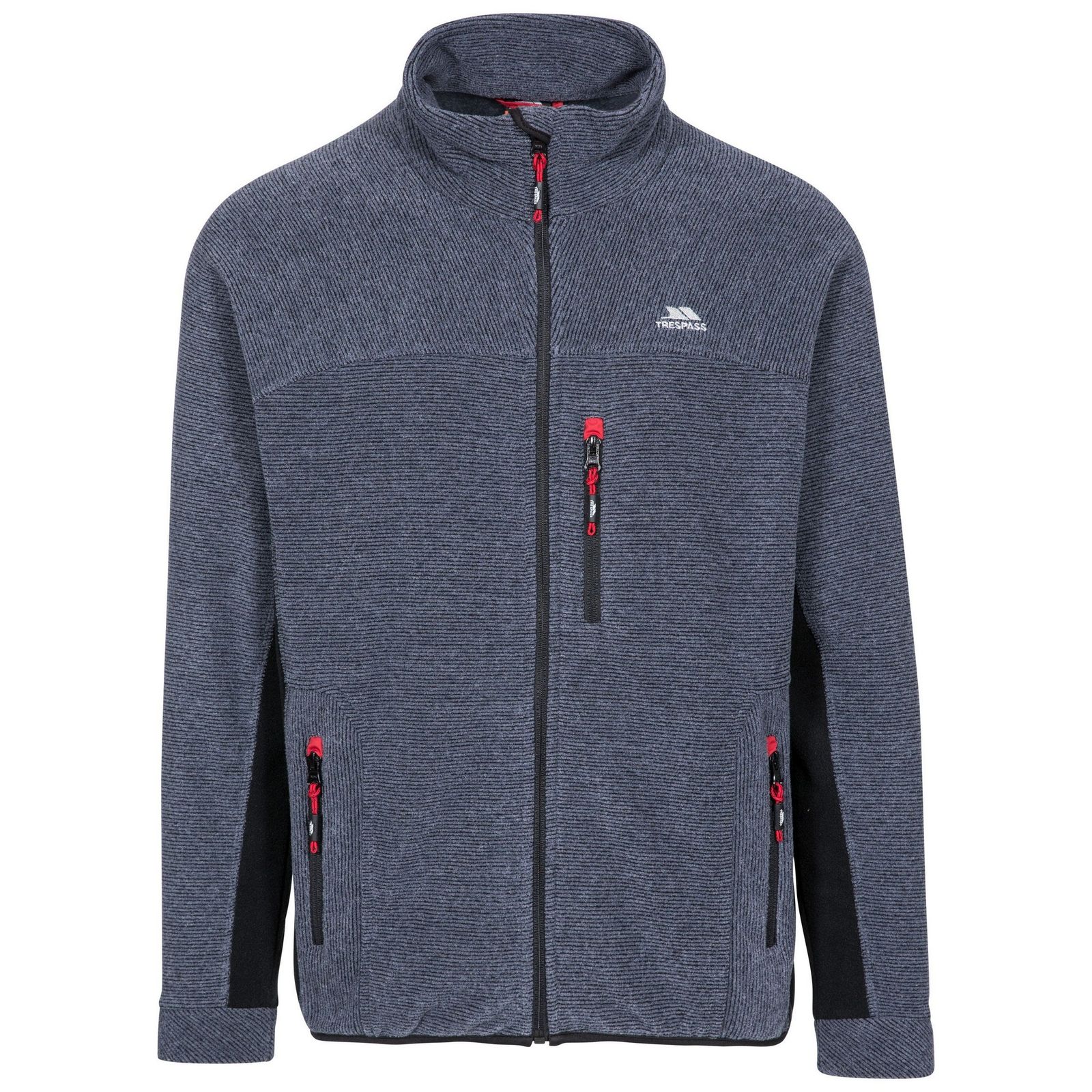 Trespass Men's   Navy Fleece Jacket Jynx Polyester Stripe in Size XXL, BrandAlley