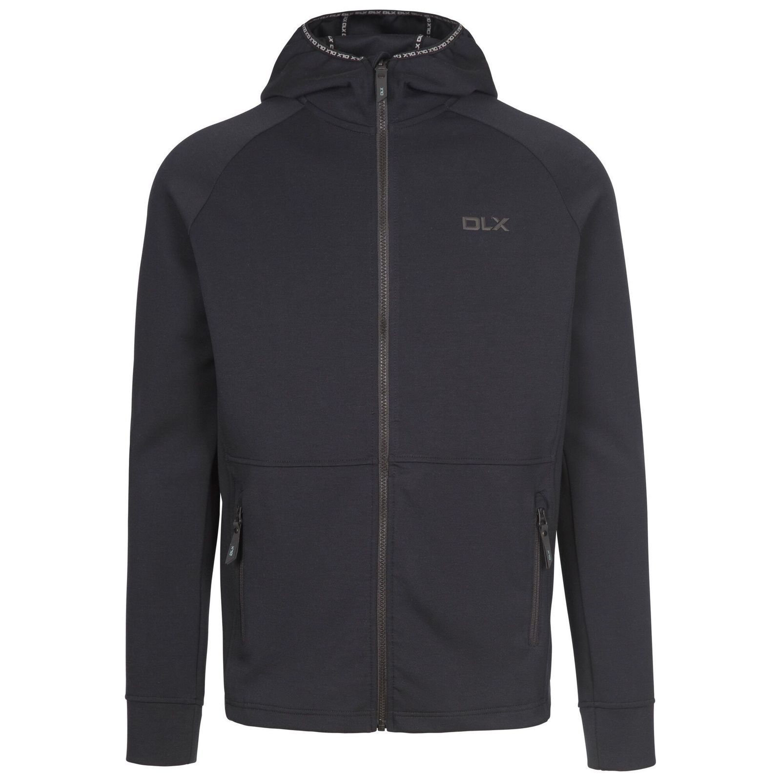 Full Zip Hoodie Anthony Polyester Black