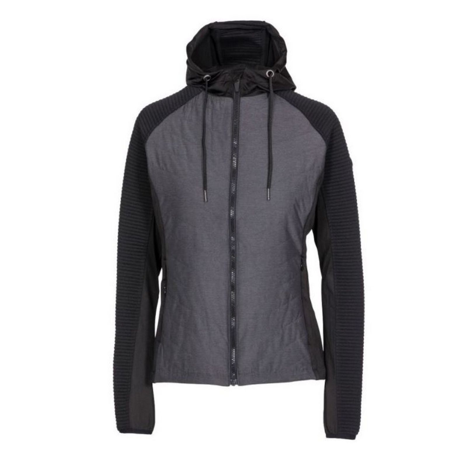 Trespass Women's   Black Full Zip Hoodie Grace Polyester in Size XXL, BrandAlley