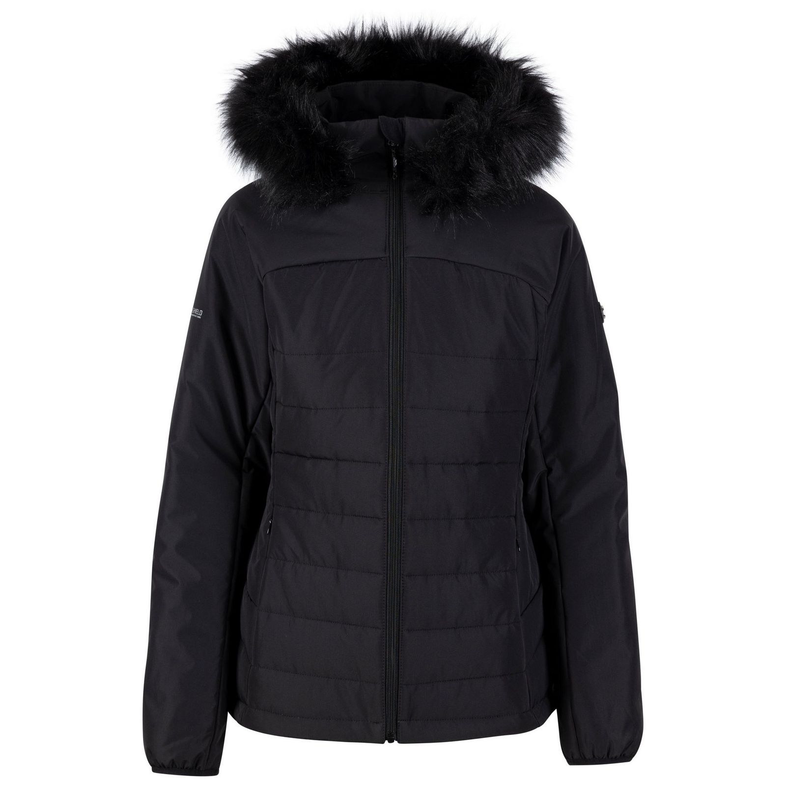 Padded Jacket Translate Polyester Black
