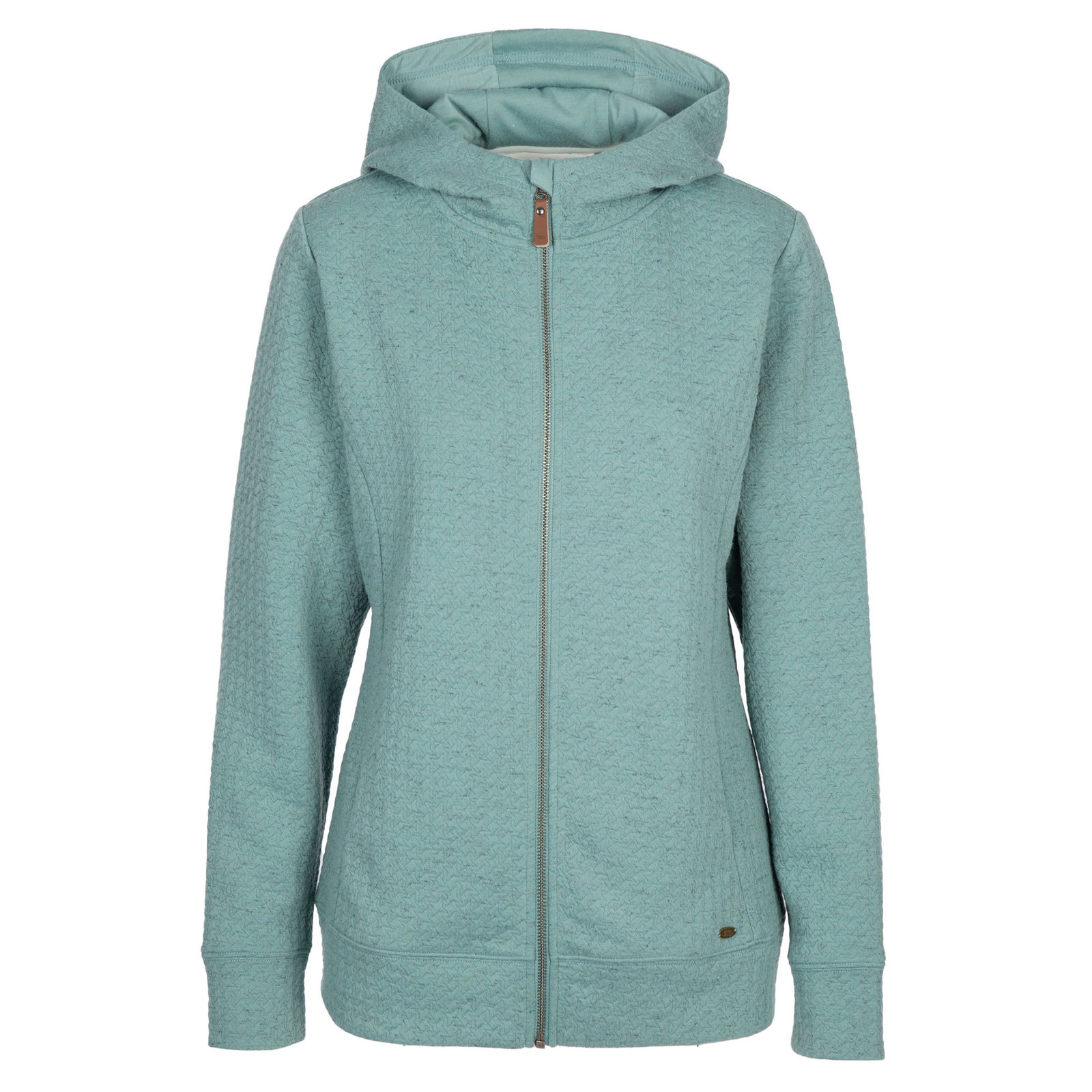 Full Zip Hoodie Winnie Polyester Teal Mist