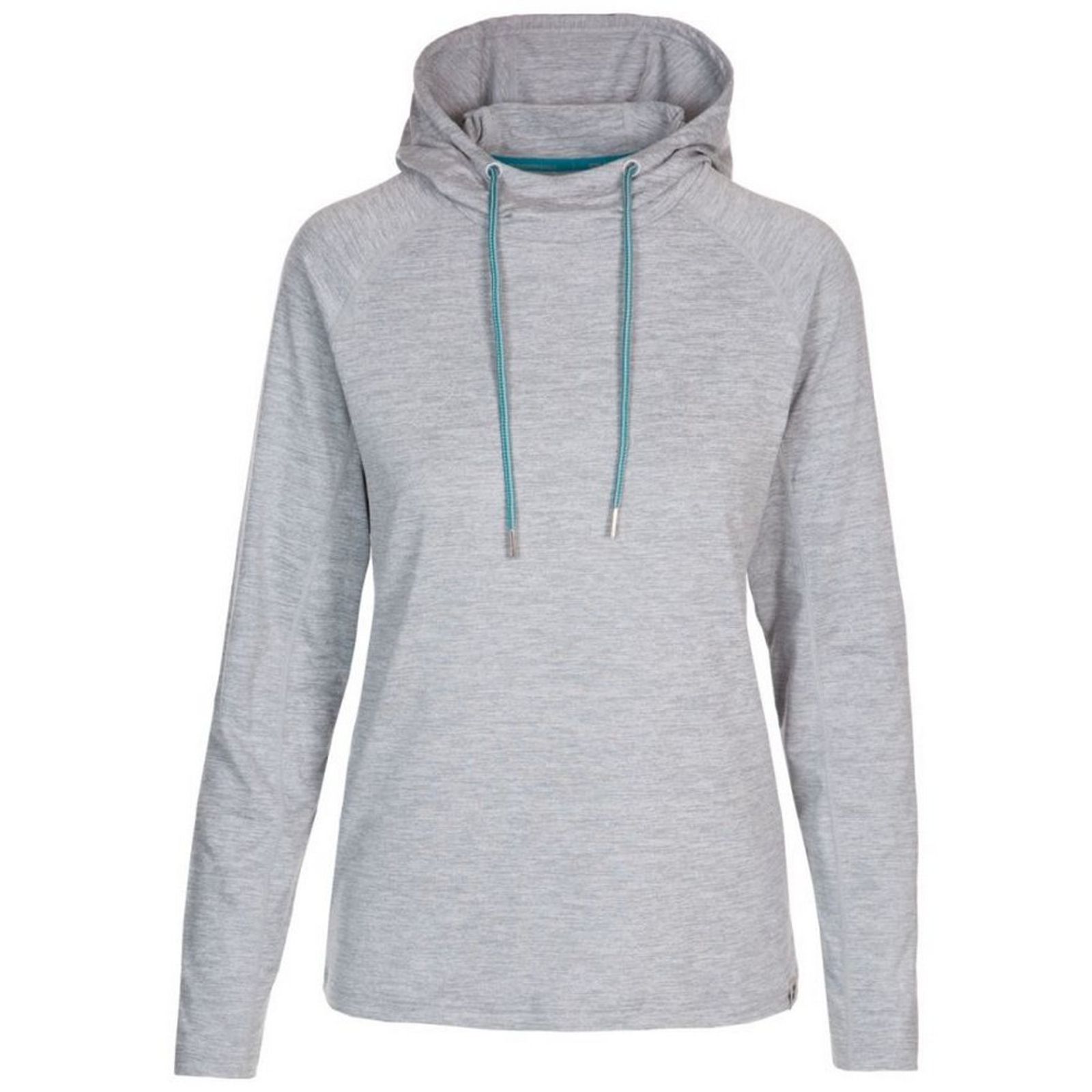 Hoodie Hattie Polyester Platinum Grey Marl