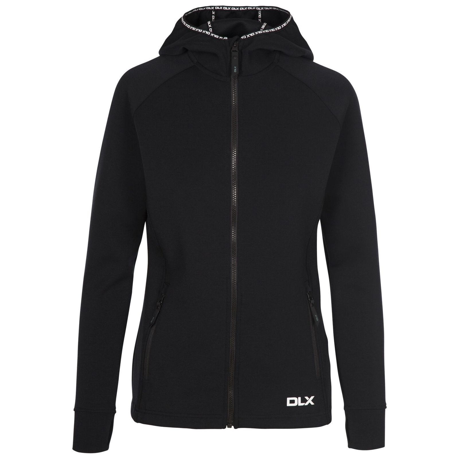 Full Zip Hoodie Anais Polyester Black