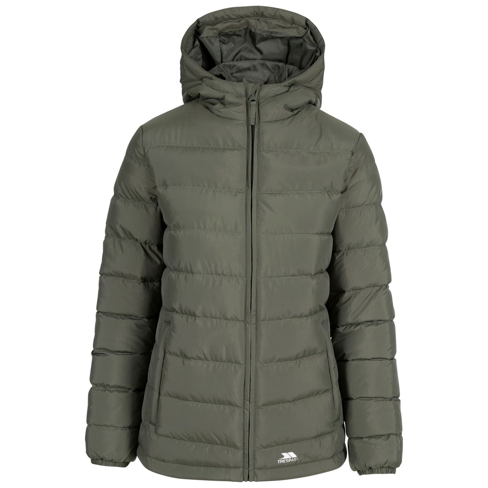 Trespass Women's   Green Padded Jacket Elegant Polyester Ivy in Size XXL, BrandAlley
