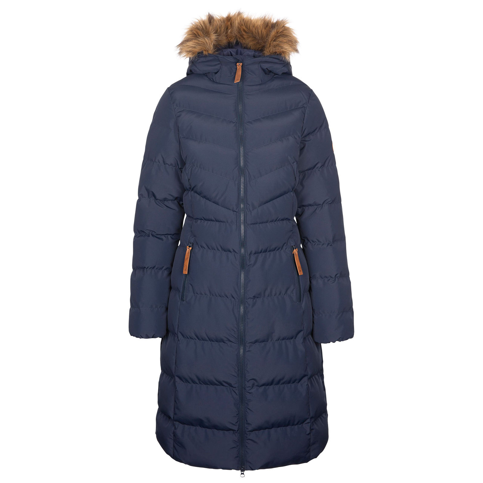 Trespass Women's  Padded Jacket Audrey Polyester Navy in Size M, BrandAlley