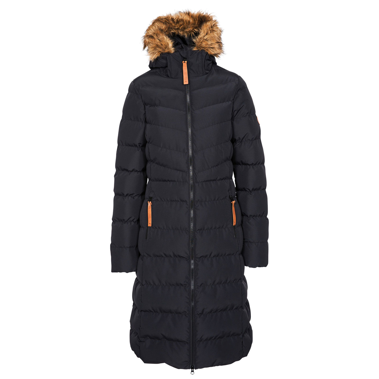 Trespass Women's  Padded Jacket Audrey Polyester Black in Size XS, BrandAlley