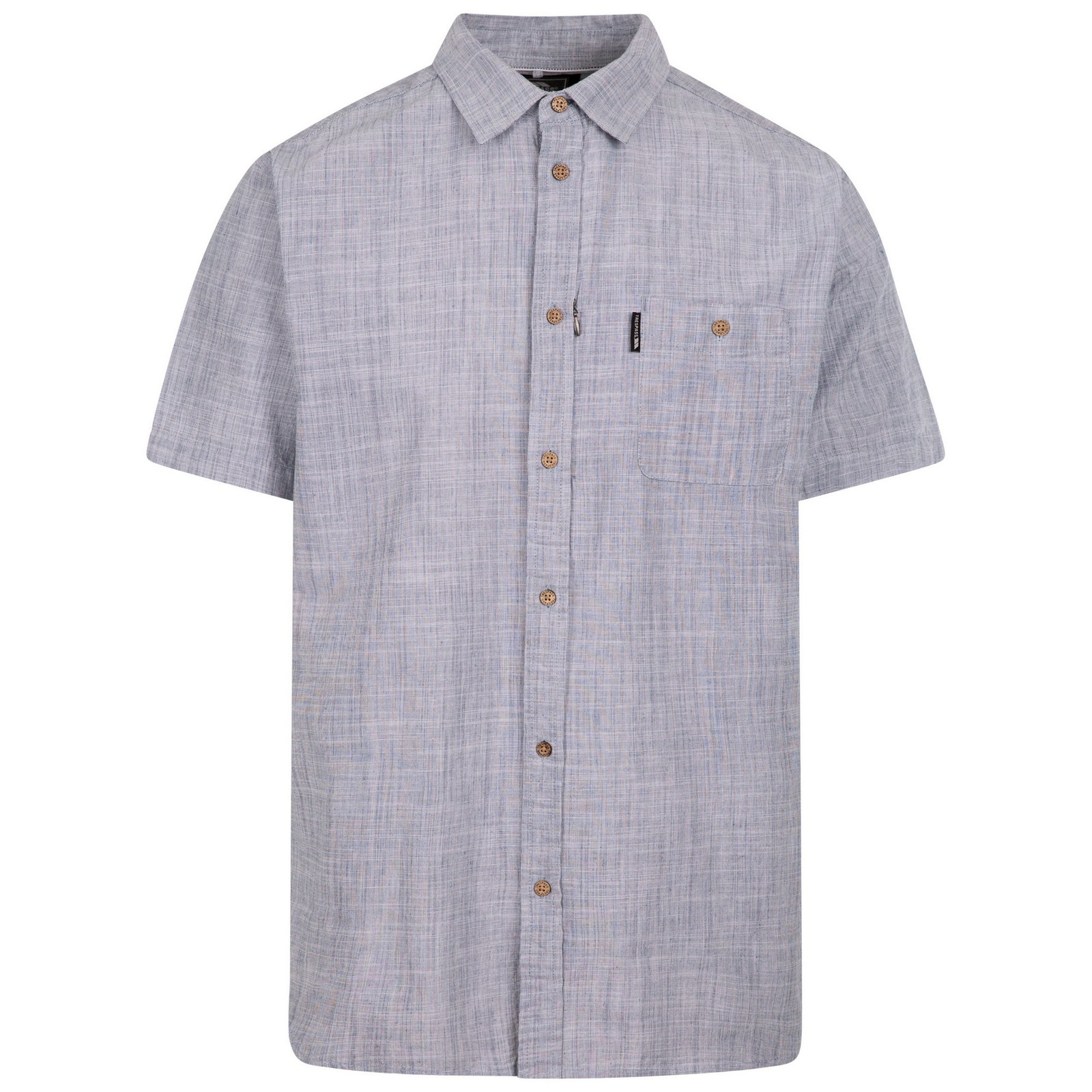 Trespass Men's  Shirt Basham Cotton Canvas Dark Peacock in Size 3XL, BrandAlley
