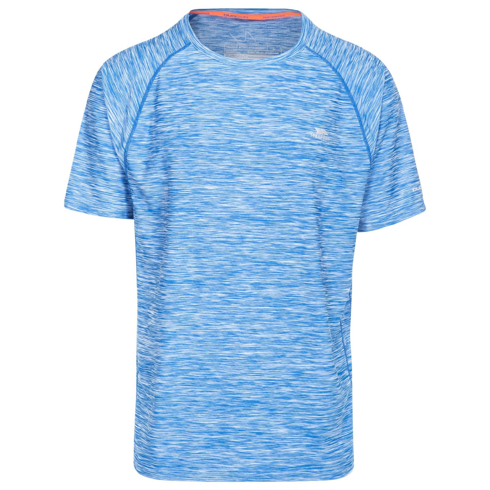 T-Shirt Gaffney Polyester Bright Blue Marl