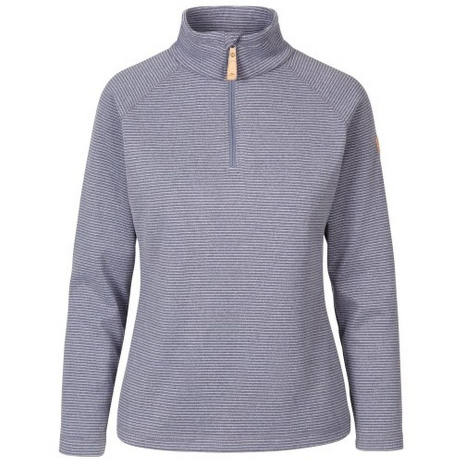 Fleece Top Olga Polyester Denim Blue Marl
