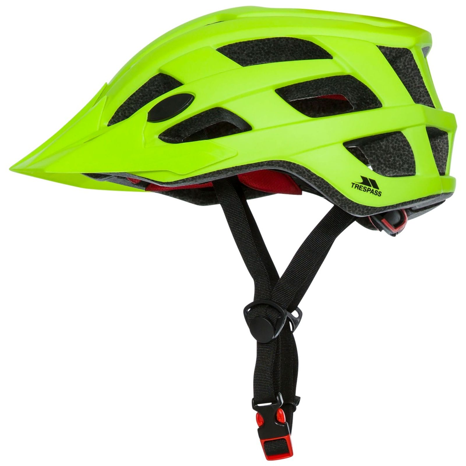 Trespass    Yellow Commuter Cycling Helmet Zprokit Pc (Polycarbonate) Hi Visibility in Size M, BrandAlley