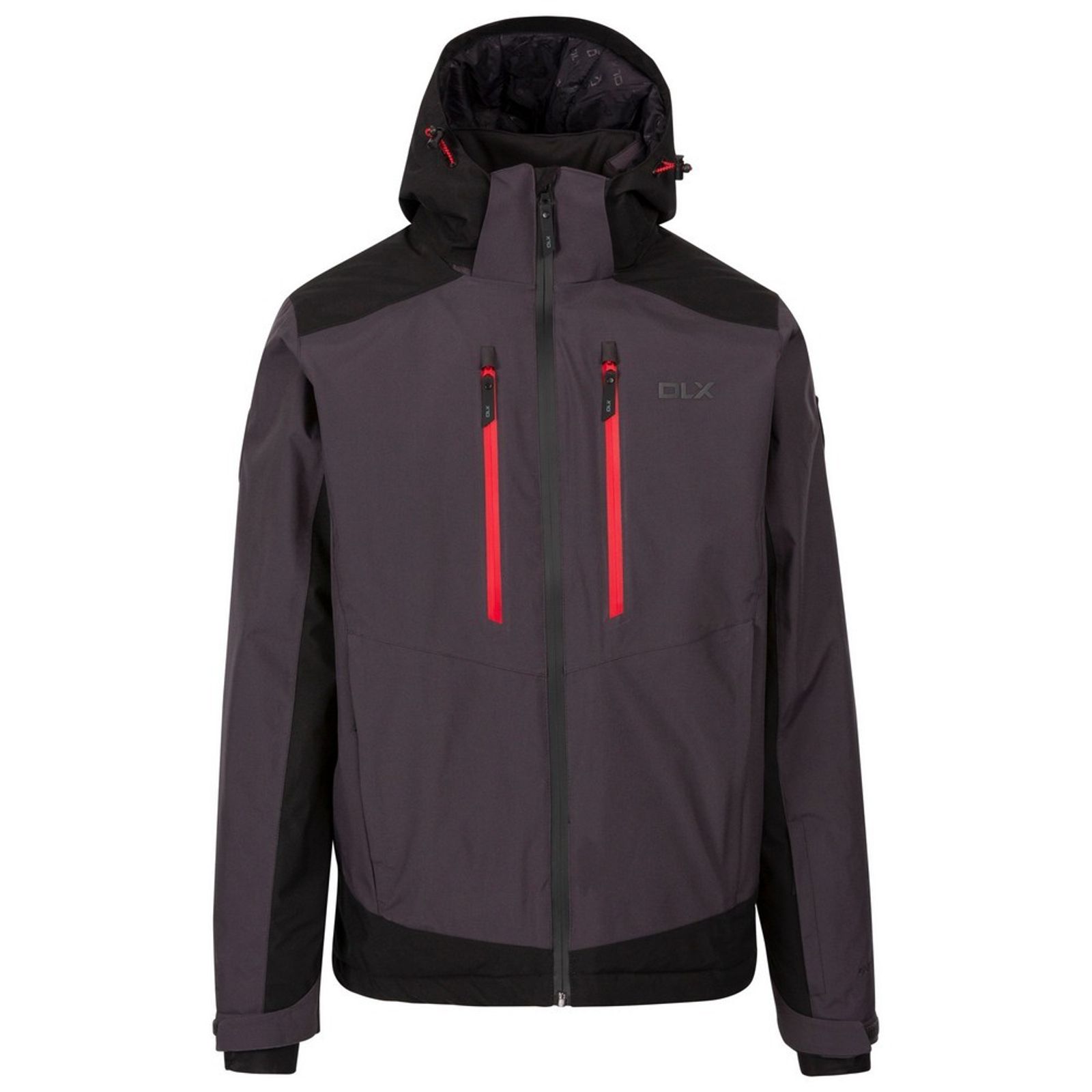 Trespass Men's   Grey Ski Jacket Matthews Polyester Dark in Size S, BrandAlley