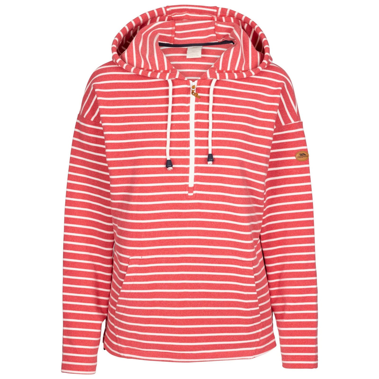 Trespass Women's  Hoodie Softly Polyester Red in Size M, BrandAlley