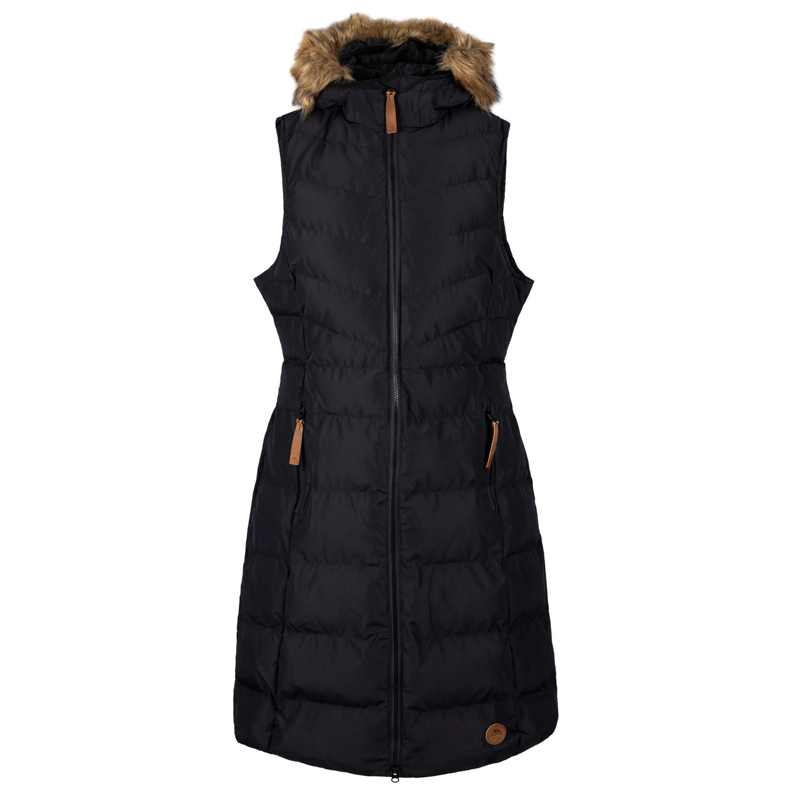 Trespass Women's   Black Gilet Audrey Polyester in Size S, BrandAlley