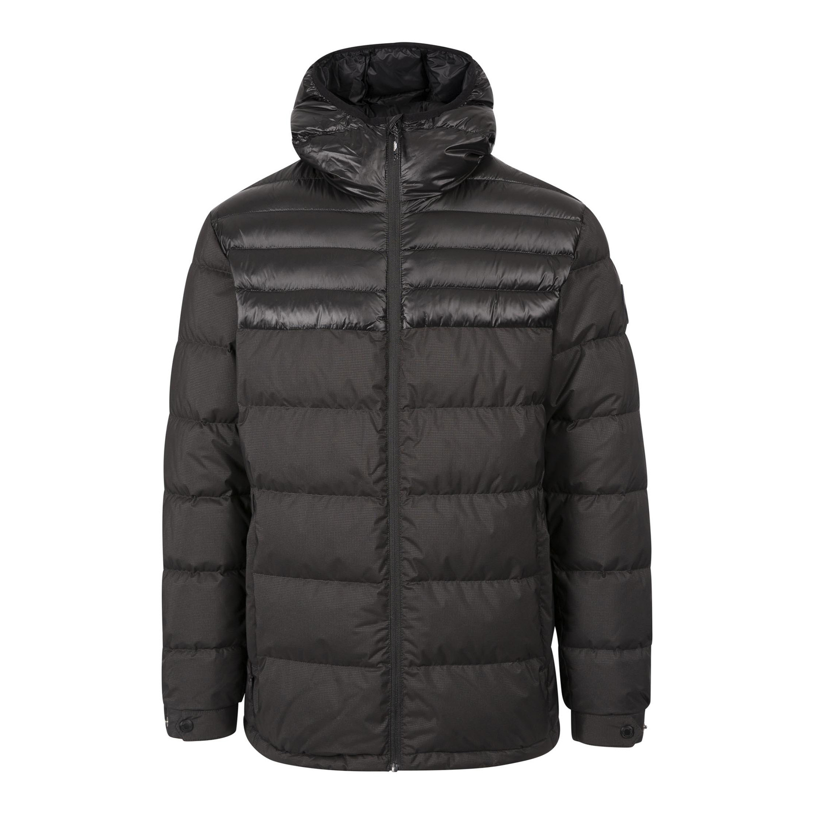 Trespass Men's   Black Down Jacket Tacker Polyamide in Size S, BrandAlley