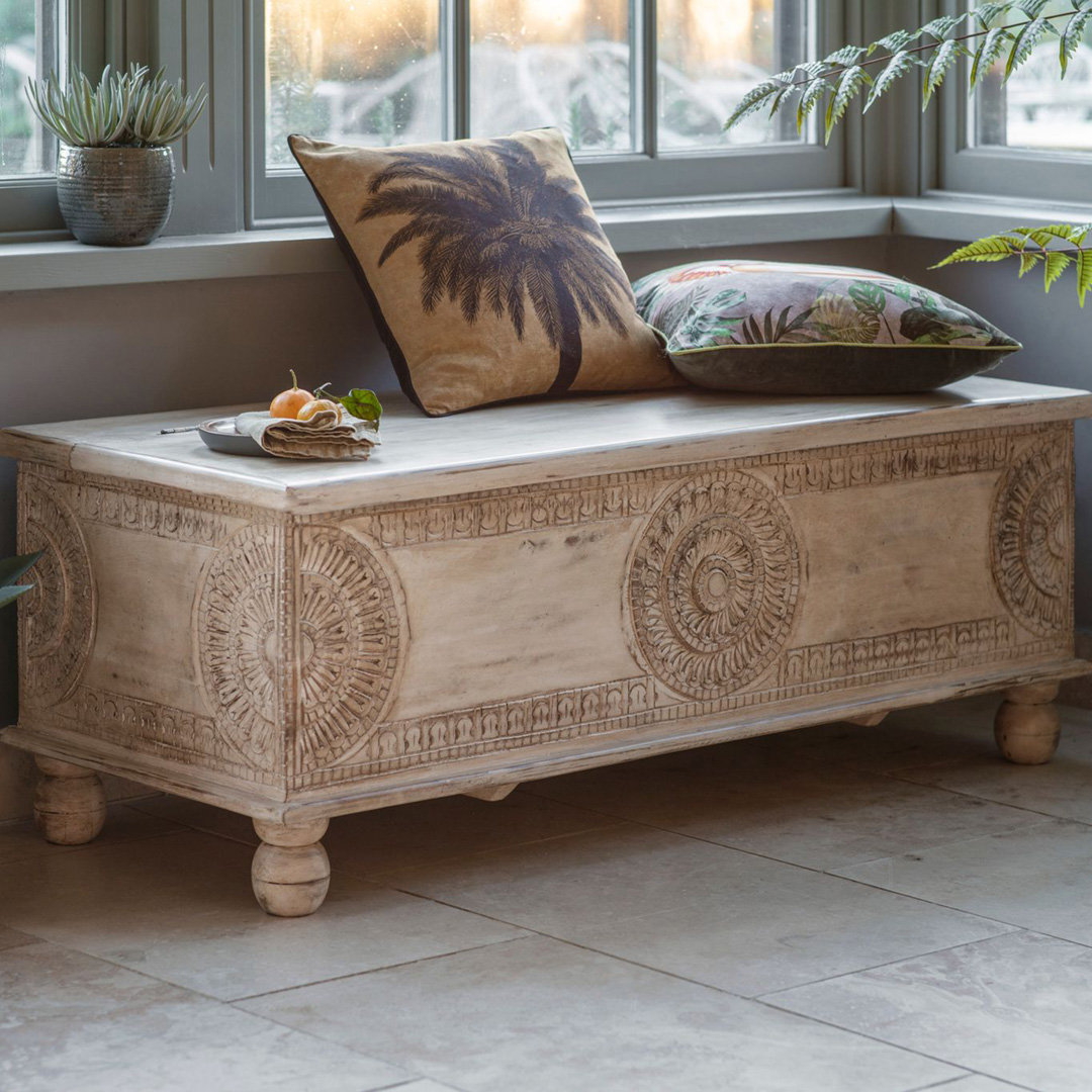 Gallery Living   Satarn Storage Table /Bench , BrandAlley