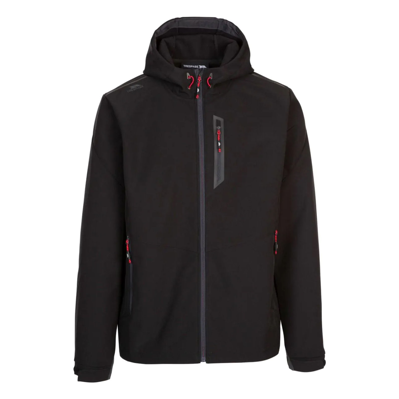 Trespass Men's  Hybrid Jacket Alwero Polyester Black in Size S, BrandAlley