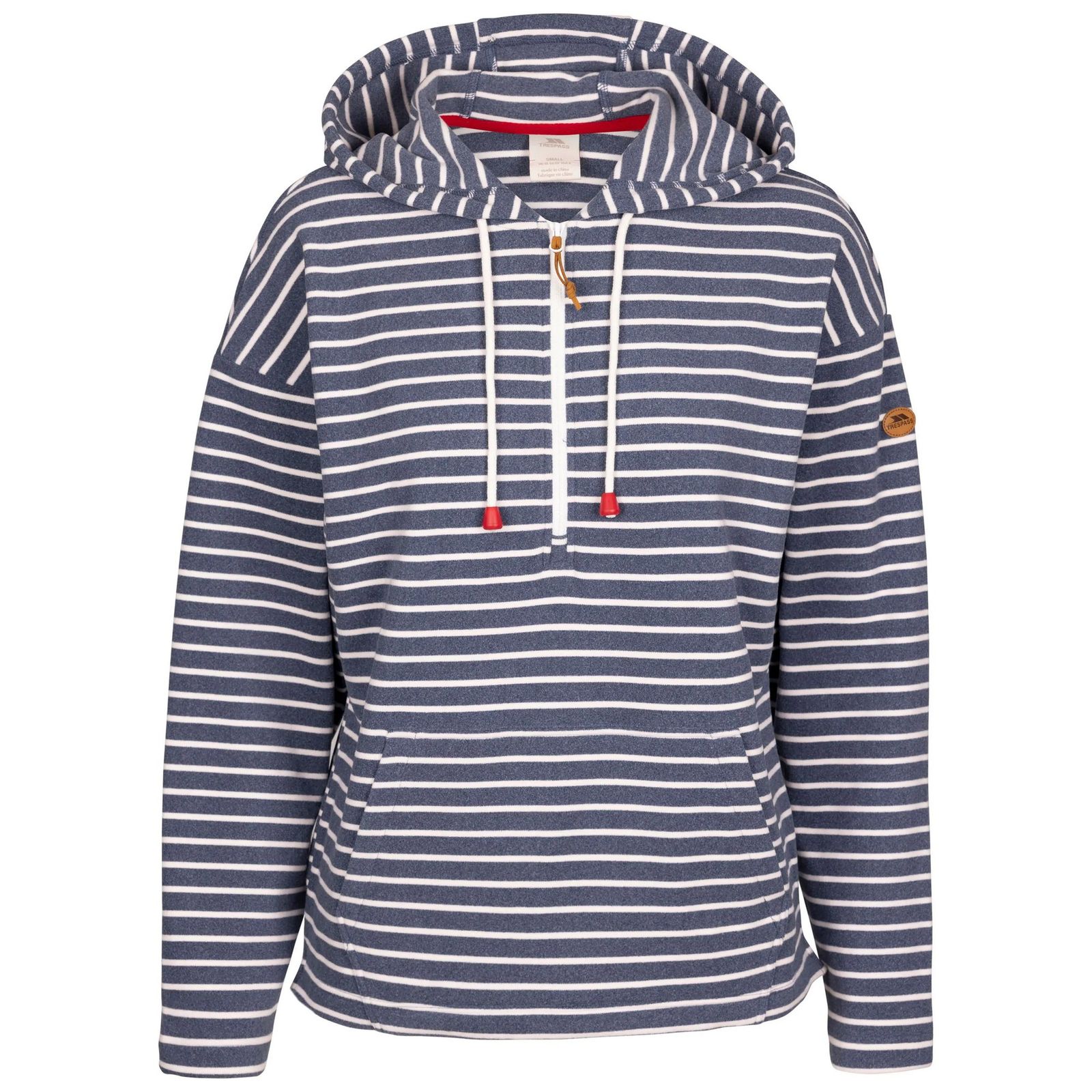 Hoodie Softly Mixed Navy