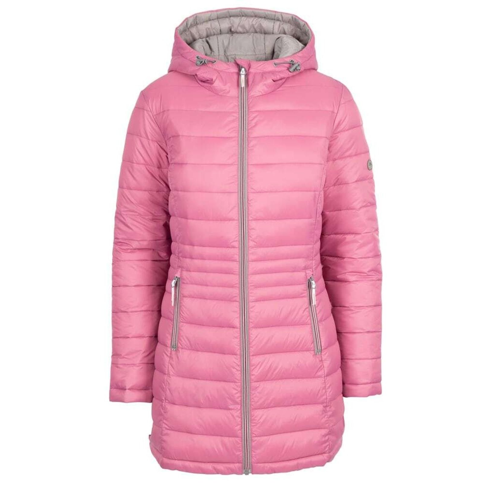 Trespass Women's  Padded Jacket Mavis Recycled Polyamide Rose Blush in Size 3XL, BrandAlley