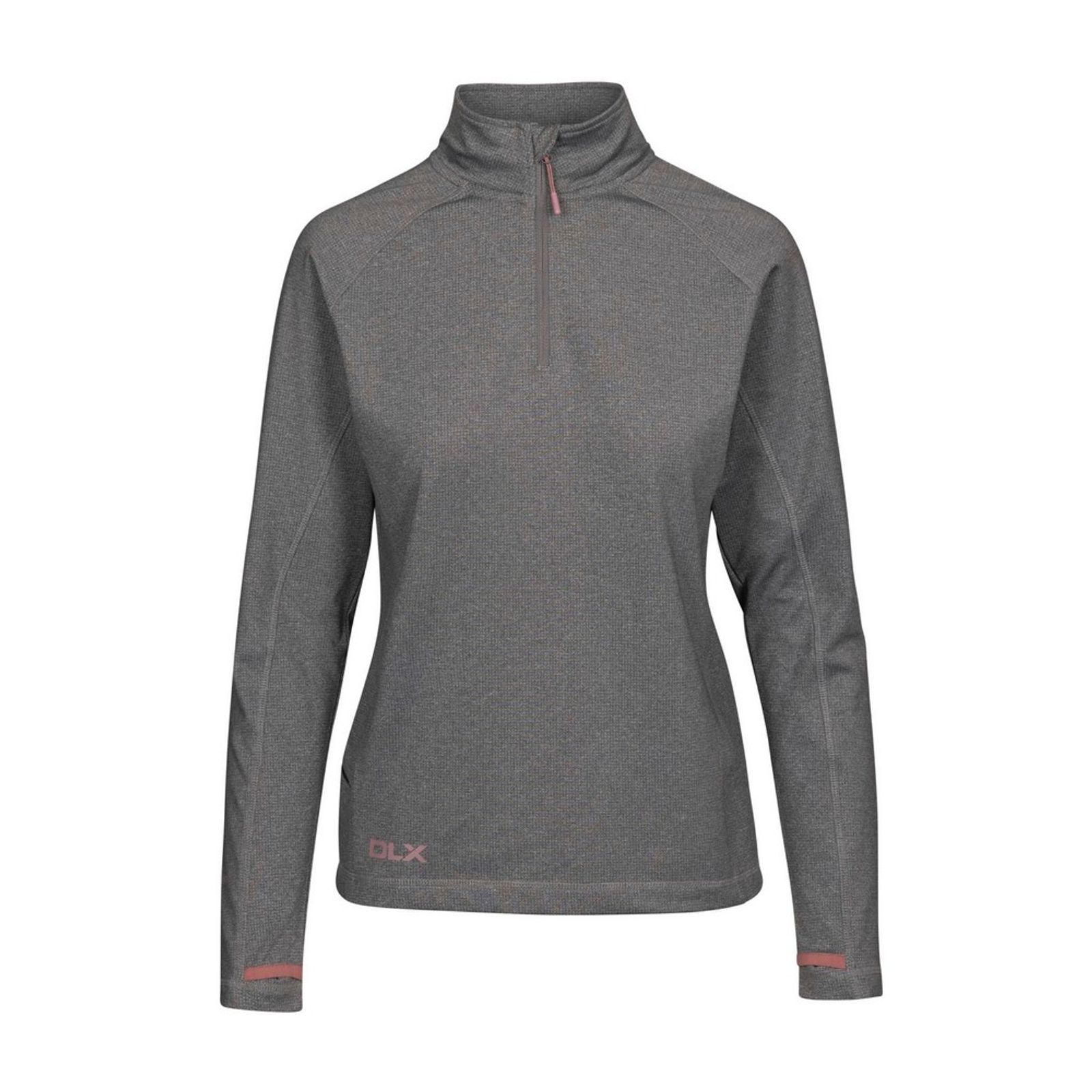 Trespass Women's   Grey Top Theresa Dlx Polyester Marl in Size XS, BrandAlley