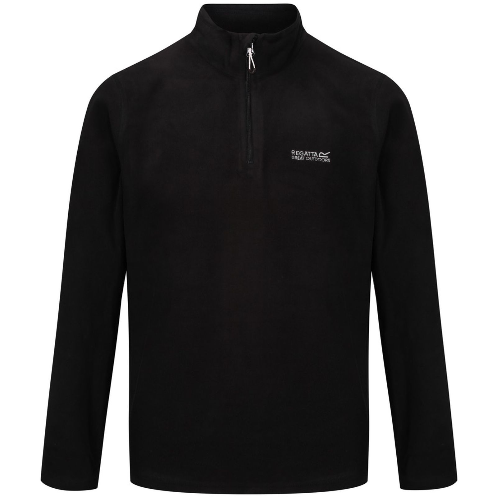 Regatta Men's  Fleece Top Thompson Polyester Black in Size 3XL, BrandAlley