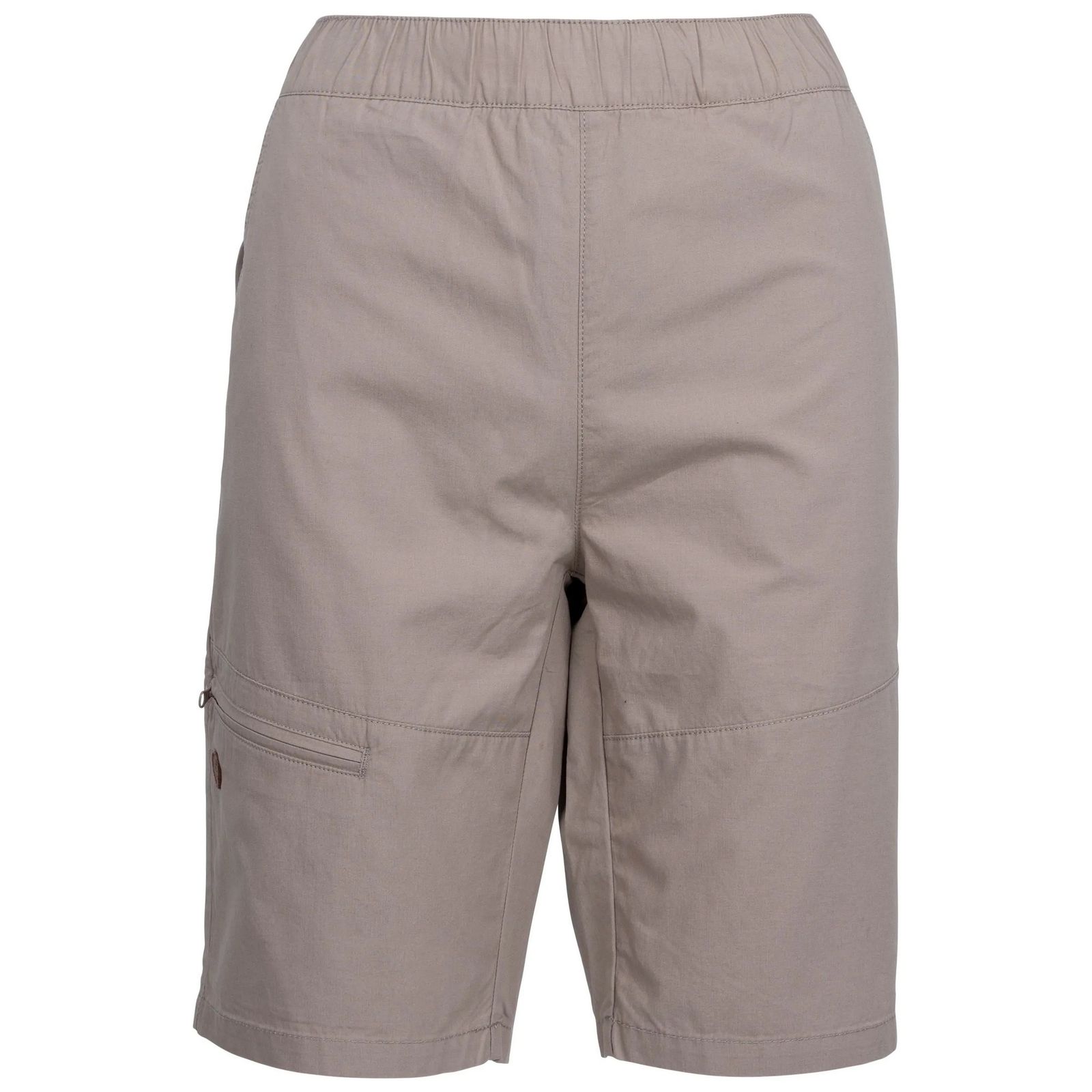 Trespass Women's   Brown Shorts Siglos Polyester Vintage Khaki in Size S, BrandAlley
